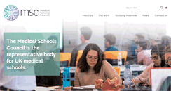 Desktop Screenshot of medschools.ac.uk